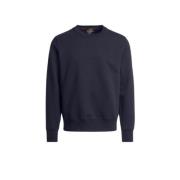 Blå Navy Sweater Stilfuld Behagelig