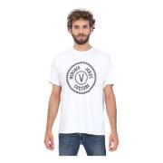 Hvid Logo V-Emblem T-shirt