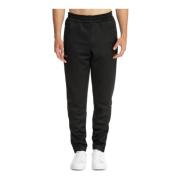 Mid Waist Snørelukning Sweatpants Plain Logo