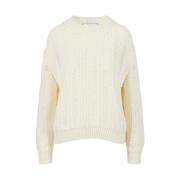 Mouliné Uld Crew-neck Sweater