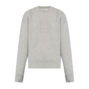 Sweatshirt med logo