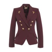 Rød Blazer AW24 Dametøj