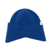 Blå Beanie Hat