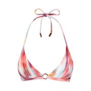 Ikat Flowers Trekant Bikini Top