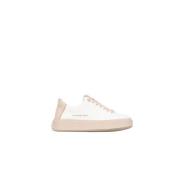 London Kvinde Hvid Beige Sneakers