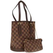 Pre-owned Canvas louis-vuitton-tasker