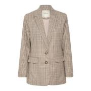 Ancient Scroll Check Blazer Jakke