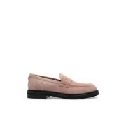 Suede sko type loafers