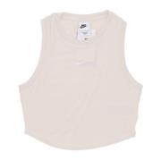 Essentials Ribbed Tank Top Lt Orewood