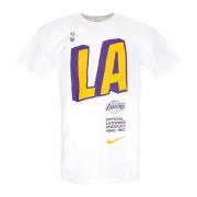 Lakers Block Tee Hvid