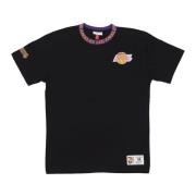 NBA Jacquard Ringer Vintage Logo Tee