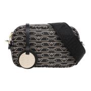 Logo Crossbody Taske med Justerbar Strop