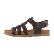 Kaffe Læder Sandal 1107-040-018