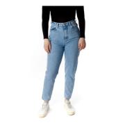 Højtaljede Mom Fit Jeans