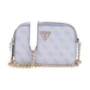 Stilfuld Mini Crossbody Taske med Logo