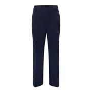 Tailored Pant Baritone Blue Stilfulde Bukser