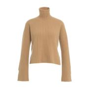 Italiensk Strikket Uld Sweater