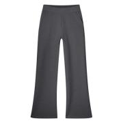 Wide Leg Waffle Pants Dark Grey