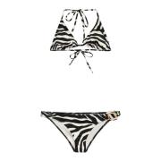 Zebra Print Lycra Bikini