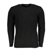 Twisted Crew Neck Sweater Kontrastdetaljer