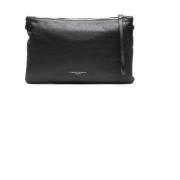 Sort Hermy Clutch Taske