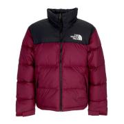 Retro Nuptse Boysenberry/black Jakke