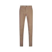 Slim Fit Corduroy Bukser Brun