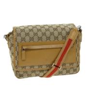 Pre-owned Canvas gucci-tasker