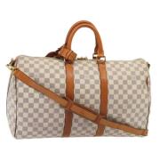 Pre-owned Canvas louis-vuitton-tasker