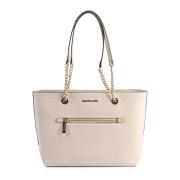 Nude Chain Tote Taske