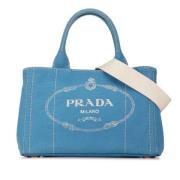 Pre-owned Canvas prada-tasker