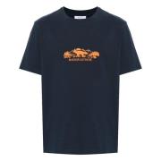 Marineblå Fox T-shirt