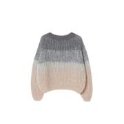 Håndlavet Ombre Mohair Pullover