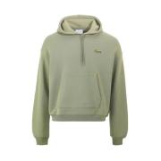 Grøn Loose Fit Hoodie