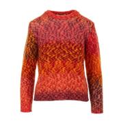 Rød Sweater Girocollo Stil