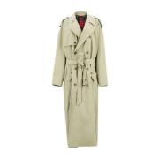 Klassisk Salvie Trenchcoat