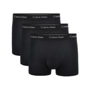 Sort Cotton Stretch Trunks 3-Pack Undertøj