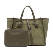 Miss Marcella Suede Tote Bag