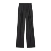 Luksus Cashmere Wide Leg Bukser