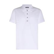 Hvid Polo Shirt, Moderne Stil og Kvalitet