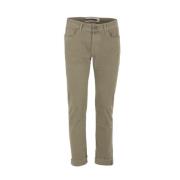 Beige Bard Slim Denim Jeans