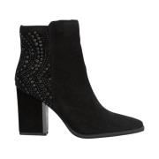 Studded design bootie