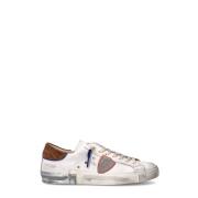 Urban 80'ernes Stil Sneakers Hvid Cognac