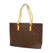 Pre-owned Canvas louis-vuitton-tasker