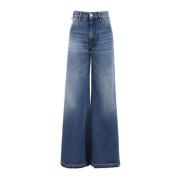 Blå Denim Jeans Model 442P536