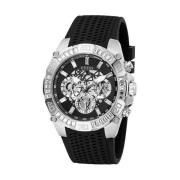 Herreur Armbåndsur Multifunktionsur Skeleton Trophy sort 46 mm GW0333G1