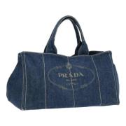 Pre-owned Canvas prada-tasker