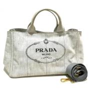 Pre-owned Canvas prada-tasker