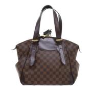 Pre-owned Canvas louis-vuitton-tasker