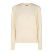 Luksuriøs Cashmere Sweater Hvid